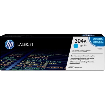 HP Тонер, HP, CC531A Nr. 304A, Cyan, 2000 стр (CC531A)
