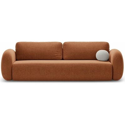 Cosmopolitan Design Ženilková rozkladacia/s úložným priestorom pohovka v tehlovej farbe 262 cm Tonale