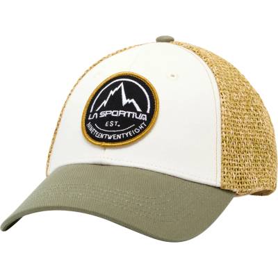 La Sportiva Шапка с козирка La Sportiva Belayer Cap - White / Cypress - размер L/XL (904-6177-0112)