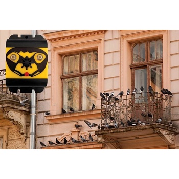 Deminas Ultrazvukový odpuzovač ptáků s modrým světlem