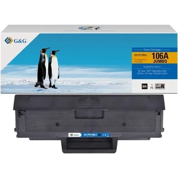 Image 1 of Compatible КАСЕТА (JUMBO) ЗА HP Laser MFP 135/137/107 - JUMBO - EXTRA HIGH CAPACITY - WITH CHIP / С ЧИП - /106A/ - W1106A - Black - PN NT-PH1106LC - G& (100HPW1106AGCH)