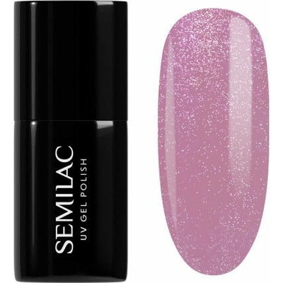 Semilac - gél lak 319 - Shimmer Dust Pink