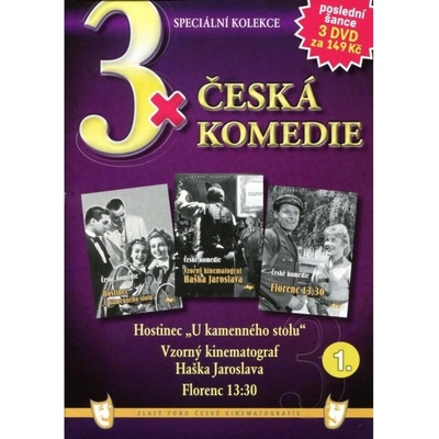 3x - Česká komedie 1. DVD