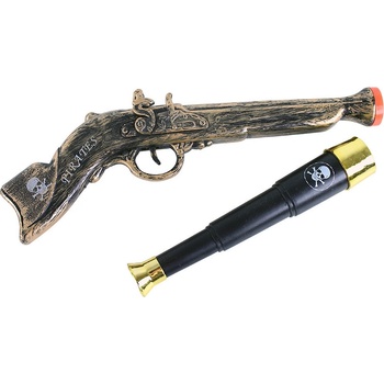 Rappa pirátská sada s pistolí a dalekohledem 8590687197633