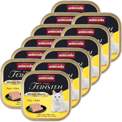 Animonda Vom Feinsten Cats - пуйка + сир 12 x 100г