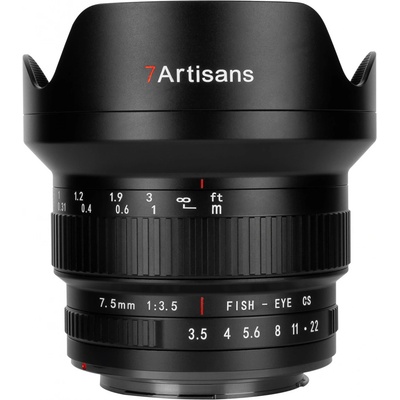 7Artisans 7.5mm f/3.5 APS-C DSLR Nikon F