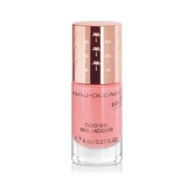 Naj Oleari Oleo gel Nail Lacquer lak na nehty s gelovým efektem 11 lotus flower 8 ml