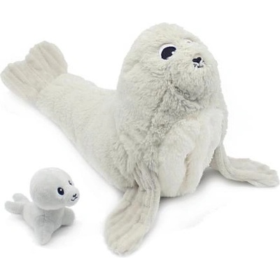 Les Ptipotos Плюшено тюленче Ploufou - мама с бебе