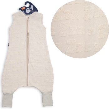 BabyBliss - BlissJump: Спален чувал с крачета от органичен памук - 2.5 тог за температура 16-20°C - "Dreamy Zzz (BLISS-JMP-0007)