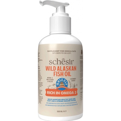 Grizzly Lososový olej pes Salmon Oil Plus 1000 ml