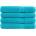 vidaXL Премиум кърпи SOLUND 4 бр тюркоаз 100x200 см 600 gsm (137462)