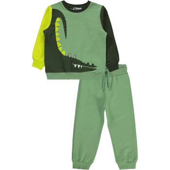 Civil Kids Light Khaki - Boy Tracksuit Set 2-3y. 3-4y. 4-5y. 5-6y. 4 Pieces (25330F814K31-AHK)