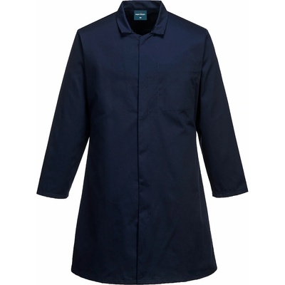 Portwest 2202 Pánsky plášť s 1 vreckom pre potravinársky priemysel Royal Blue