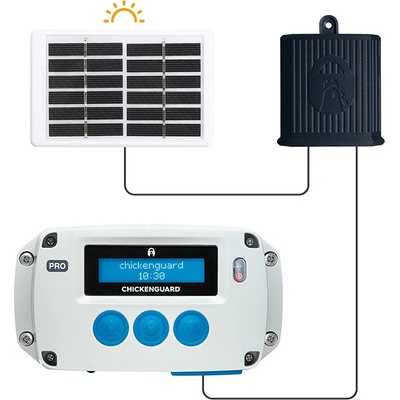 CHICKEN GUARD PRO SOLAR automatické otevírání