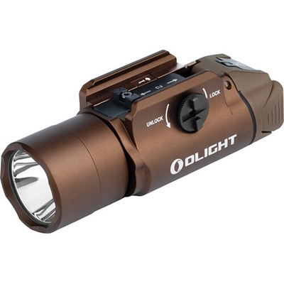 Olight PL Turbo Valkyrie Desert Tan zbraňové taktické svietidlo pieskové