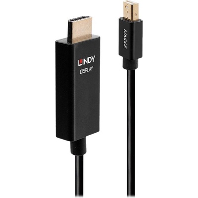 Lindy LINDY 0.5m Mini DisplayPort към HDMI адаптер кабел с HDR (40920)