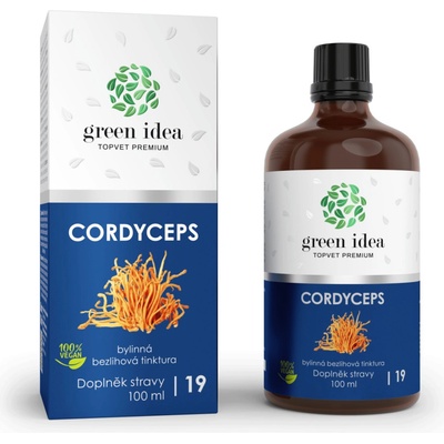 Green idea Tinktura bezlihová Cordyceps 100 ml
