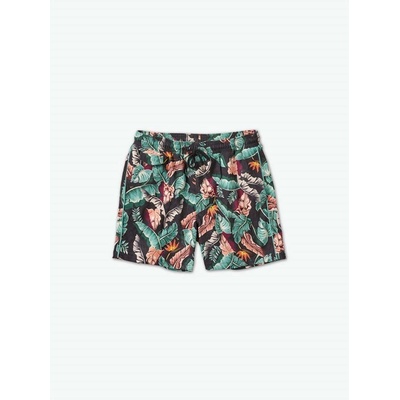 Kraťasy Diamond Tropical Paradise short Black