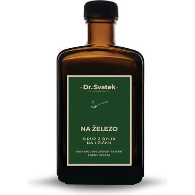 Dr. Svatek sirup z bylín na lyžičku na železo 250 ml