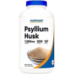 Nutricost Psyllium Husk, 1500 mg, 500 капсули, Nutricost (67538 (056101) NC)