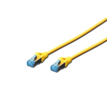 ASSMANN CAT5e SF-UTP Patch Cable 5m Yellow, 149619, Мрежови кабели (DK-1531-050/Y) (DK-1531-050/Y)