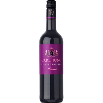 Carl Jung Nealkoholické Merlot 0% 0,75 l (holá láhev)