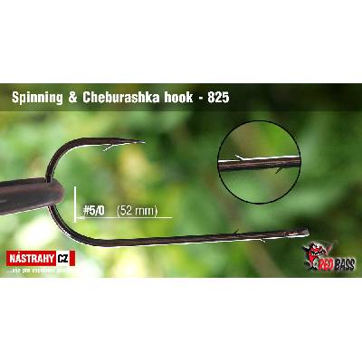 RedBass Spinning & Cheburashka hooks 825 Classic vel.5/0 10 ks