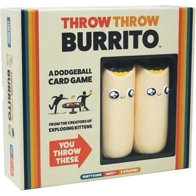 Exploding Kittens Настолна игра Throw Throw Burrito - парти (BGBG0000744N)