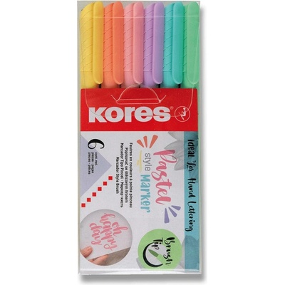 Kores Pastel Style 6 ks 21462