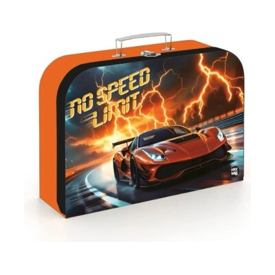 Oxybag kufřík na výtvarku Auto 2, 34 cm, lamino