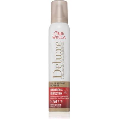 Wella Deluxe Definition & Protection пяна втвърдител за богат обем 200ml