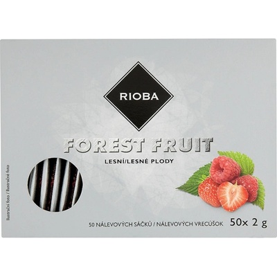 Rioba Fruit ovocno bylinný čaj 50 x 2 g