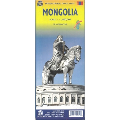 mapa Mongolia 1:1,785 mil. ITM
