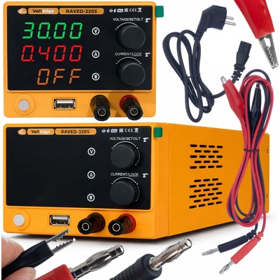 Laboratorní napájecí zdroj Rosfix VoltEdge RAVED-3205 32V 5A 160 W 0-5 A 0-32 V