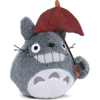 Maison Ghibli šedý Totoro s deštníkem