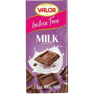 VALOR Mliečna čokoláda so zníženým obsahom laktózy 100 g