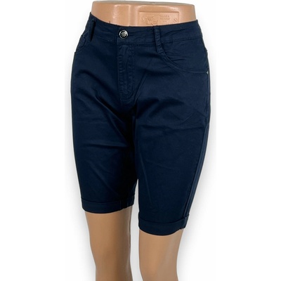 dámske plátené šortky Realize modrá