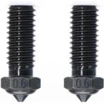 QIDI Tech Дюза от закалена стомана за X-Smart 3/X-Plus 3/X-Max 3/Q1-Pro, комплект от 2 - 0, 6 mm (728683350013)