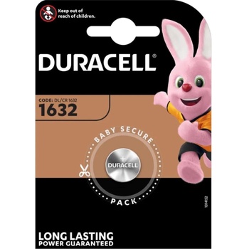Image 1 of Duracell Бутонна батерия duracell cr-1632, 3v, Литиева (cr1632)
