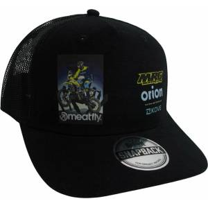 Meatfly шапка с козирка MRG Trucker Black Meatfly | Cheren | МЪЖЕ | ЕДИН РАЗМЕР