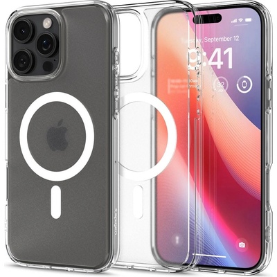 Spigen Spigen Ultra Hybrid Mag MagSafe калъф за iPhone 16 Pro, прозрачен