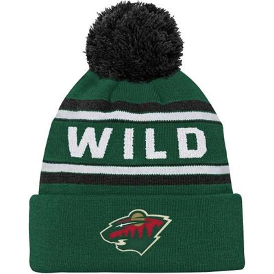 dětský kulich NHL Minnesota Wild Jacquard Cuffed Youth