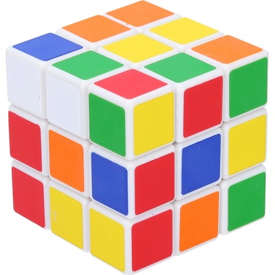 Kostka hlavolam 3x3x3 ve fólii 6ks