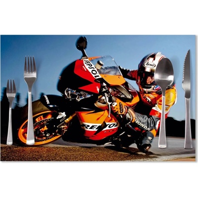 Sablio Prestieranie Motorkár 2 40x30cm