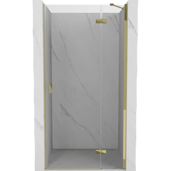 Mexen Mist-H врати за душова кабина, дясно отварящи се, 120 см, прозрачни, златни - 8A5-120-000-50-00-P (8A5-120-000-50-00-P)