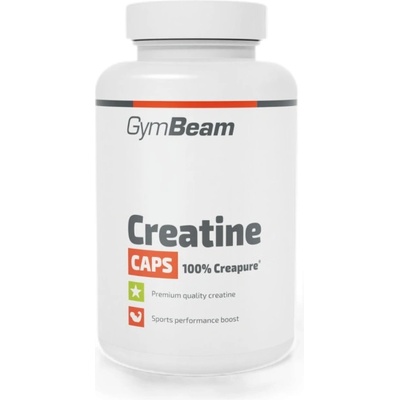GymBeam Creatine CAPS 650 mg | 100% Creapure® [120 капсули]
