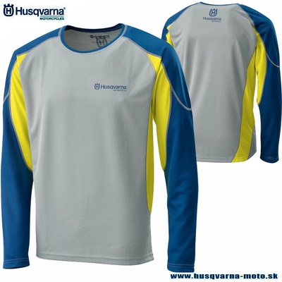 Husqvarna Sixtorp Shirt Pro sivo-modrý