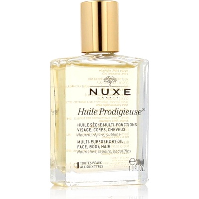 Nuxe Huile Prodigieuse Multi Purpose Dry Oil Face Body Hair zkrášlující suchý olej pro obličej tělo a vlasy 30 ml