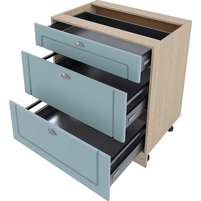 ИРИМ Долен кухненски шкаф Сити МФ-Деним мат-06-55 80 см