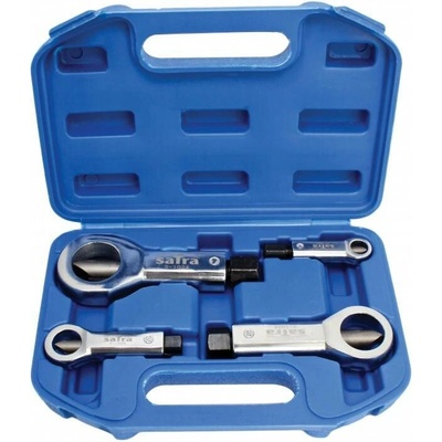 SATRA S-1024 Střihače poškozených, přirezlých matic, 9-36 mm, sada 4 ks